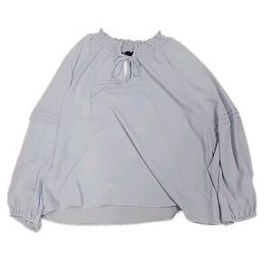 Social Standard by Sanctuary Tallie Long Sleeve Breathable Peasant Top Medium